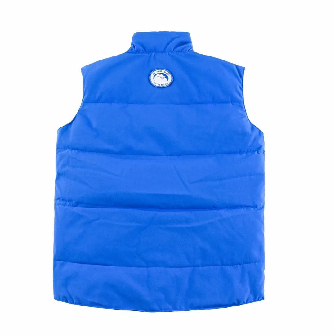 P320 Canada Goose Canada Goose #Freestyle Crew 4154M men's and women's vest down# ➖ Genuine synchronous anti-counterfeiting chip sensor! ➖ Imported Behringer embroidery machine to customize 10,000-needle embroidery logo! ➖ Imported 21-count polyester-cotton blended original fabric, using Feather-Light 10D waterproof coating fabric, made of 84.5% polyester fiber and 15.5% cotton, 100% the best feel in the entire network! ➖ The genuine official website uses the national standard 80 white duck down, and will never be misled by false claims such as 90 down or goose down! ➖ 100% nylon nylon lining with double double-layer sealing design to prevent velvet from running away. Top-grade polar fleece is used in the collar and pockets to keep warm and comfortable! ➖ Yoshida YKK provides original custom-made electroplated sliders. YKK two-way lockable zippers are tight and smooth and will not peel off paint! ➖ 3M composite original Velcro is durable, and all accessories and hardware are disassembled and customized!  SIZE: XS S M L XL XXL [Attached: Size chart]